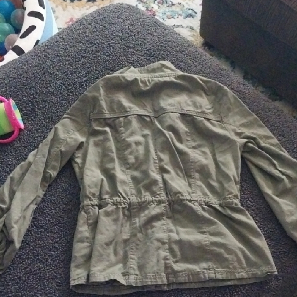 Olive Green Utility Jacket
